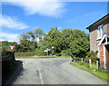 Un-named road junction beside Alma Cottage