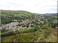 View southeast across Uppermill from Ladcastle Road