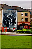 C4316 : Derry - Bogside - Rossville Street - Bloody Sunday Mural by Joseph Mischyshyn