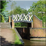 SP1870 : Canal bridge at Kingswood Junction, Warwickshire by Roger  D Kidd