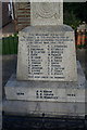 The war memorial at North Somercotes