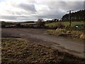 Road junction near Burnbank Farm