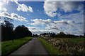 East Row (road) towards South Somercotes