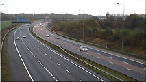 TQ7962 : M2 Motorway near Bredhurst by Malc McDonald