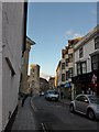 Looking from the Market Place towards St Nicholas