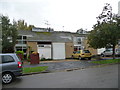 Houses with cat slide roofs, Westly Wood