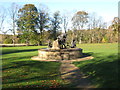 A memorial at the David Livingstone Centre