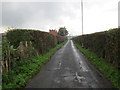 Middleton Lane - viewed from near Football Ground