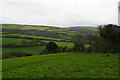 Footpath and stile above the Valency valley, at St Juliot