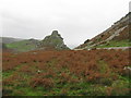 SS7049 : Castle Rock in the Valley of Rocks by M J Richardson
