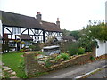 Old cottages at Burgh Heath