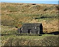 Old barn high above Netherley