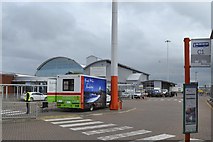 SH2482 : Tourist Information at the Transport Interchange, Station Square, Holyhead by Terry Robinson
