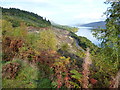 NH4012 : Loch Ness and the A82 from the Great Glen Way by Dave Kelly