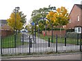 Paget Green and path to Paget Primary School, Pype Hayes