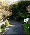 Steep and narrow Monks Hill Kewstoke