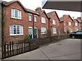 Brick houses by the A170