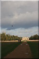 SK9238 : Approaching Belton House by Graham Hogg