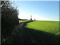 Footpath north of Holmlea Farm