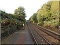 View west from Skewen railway station