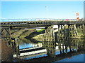 Pont Reilfordd y Morfa Railway Bridge