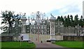 Ornate gates, Chirk Castle