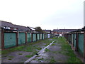 Service Road between Mallard Way and Heron Way, Lower Stoke