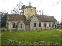SU2944 : The Parish Church of St Mary's  Amport by Rod Allday