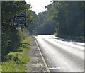 Heading along the B585 West Lane