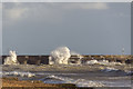 TQ3303 : Waves Breaking, Brighton, Sussex by Christine Matthews