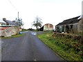 Farm buildings along Laght Road