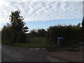 Field entrance off Sibton Green