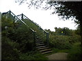 Footbridge and footpaths, Ruddington