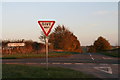 Junction of the A153 and the roads to Fulletby (ahead) and Far Thorpe (behind)