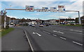 Tawe Bridge sign gantry, Swansea