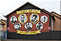 Boxing mural, east Belfast