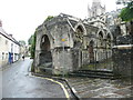 Church Street and the northern entrance to the churchyard