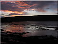 Finstown; Dusk across the Bay of Firth