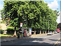 Bus stop on Park Hill Road