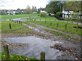 Looking across The Green at Bearsted