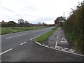 The road towards Bontnewydd from Caeathro