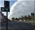 Traffic lights on Narborough Road