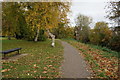 The riverside path towards Earswick