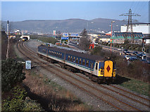 J3574 : Train approaching site of Ballymacarrett Halt - 2003 by The Carlisle Kid