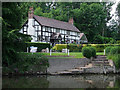 Large riverside residence south-east of Shrawley, Worcestershire