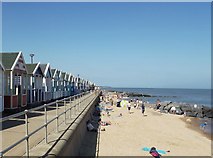 TM5176 : Southwold Beach Huts by Nick Beale