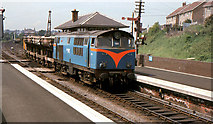D1003 : Ballast train, Ballymena (1982) by Albert Bridge