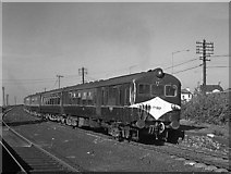 J3979 : Train leaving Holywood station - 1985 by The Carlisle Kid