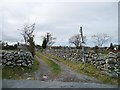 Bridleway entrance, Rhos Isaf