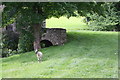 Bow Bridge and a lamb